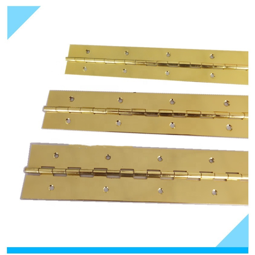 New Brass Plated Piano Hinges | Hinge Manufacturers